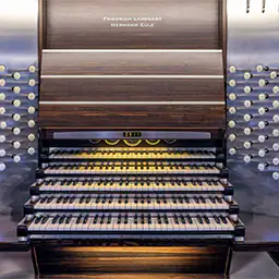 Clavier du grand orgue de l'église Saint-Nicolas, Leipzig
